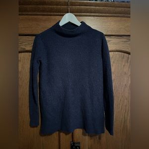 Navy Blue Turtleneck Sweater